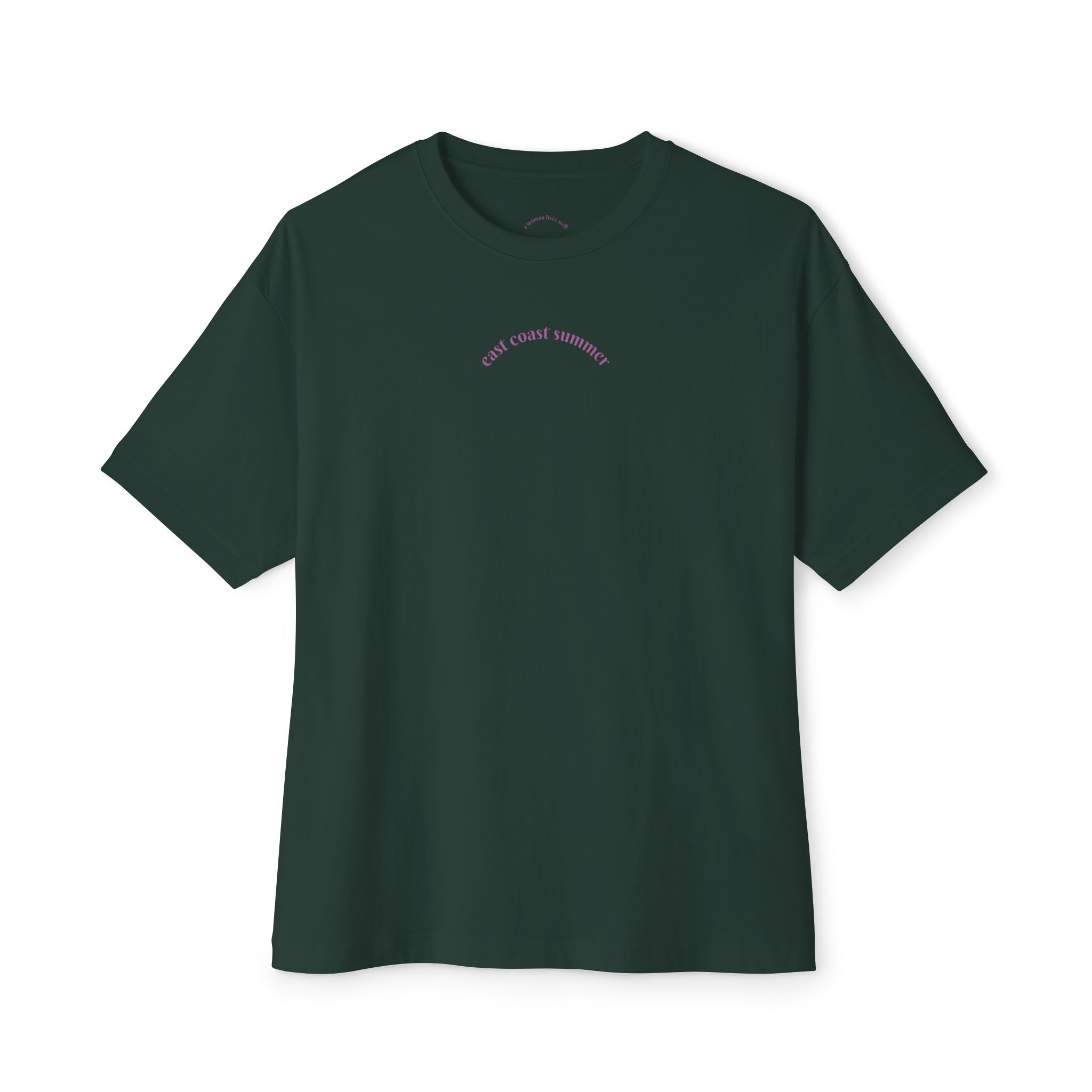 east coast summer | The Oversized Boxy Tee for Golden-Hour