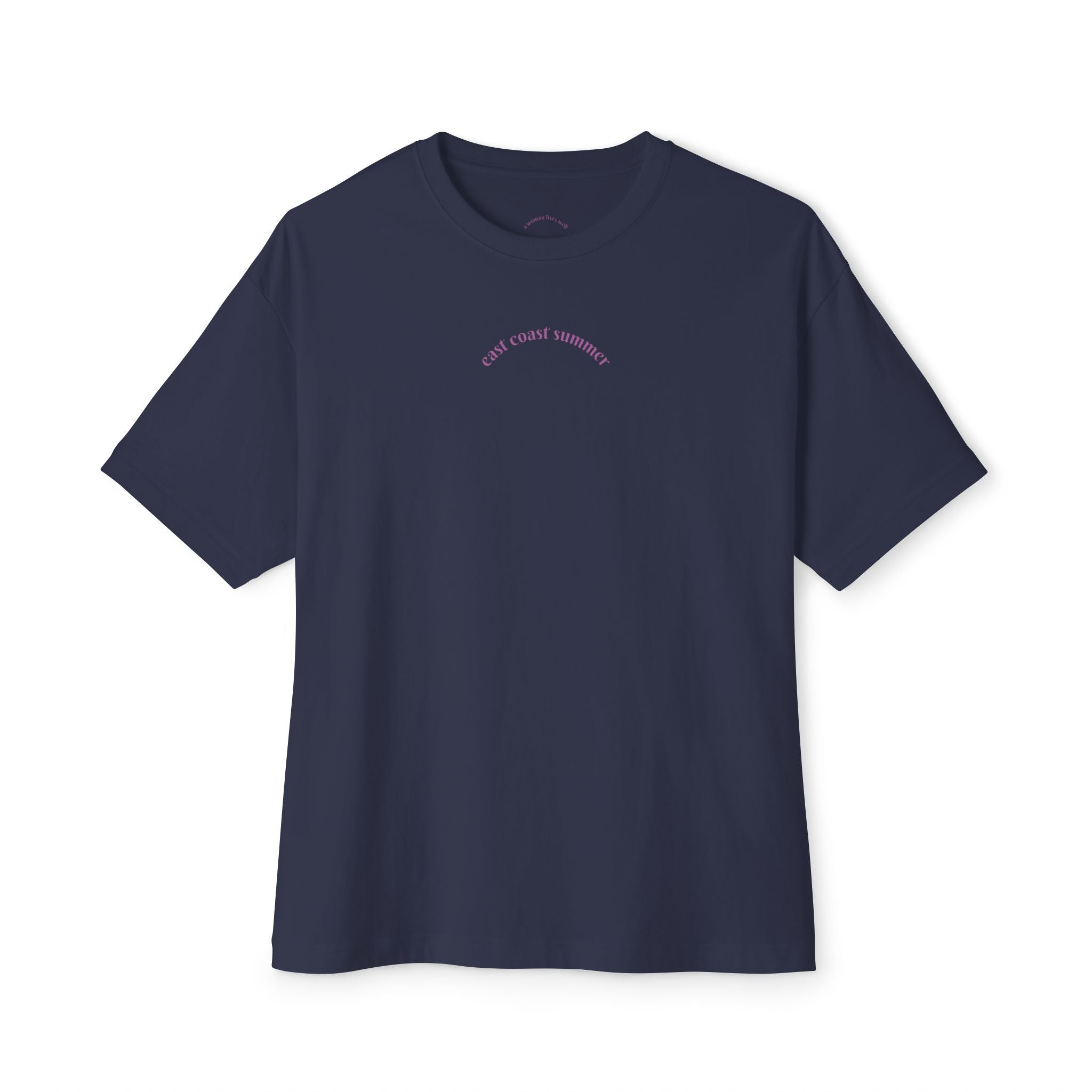 east coast summer | The Oversized Boxy Tee for Golden-Hour