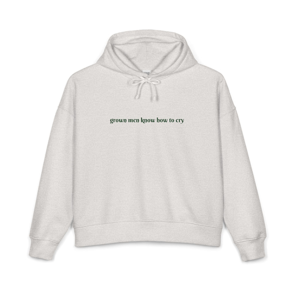 grown men know how to cry | The Sweatshirt