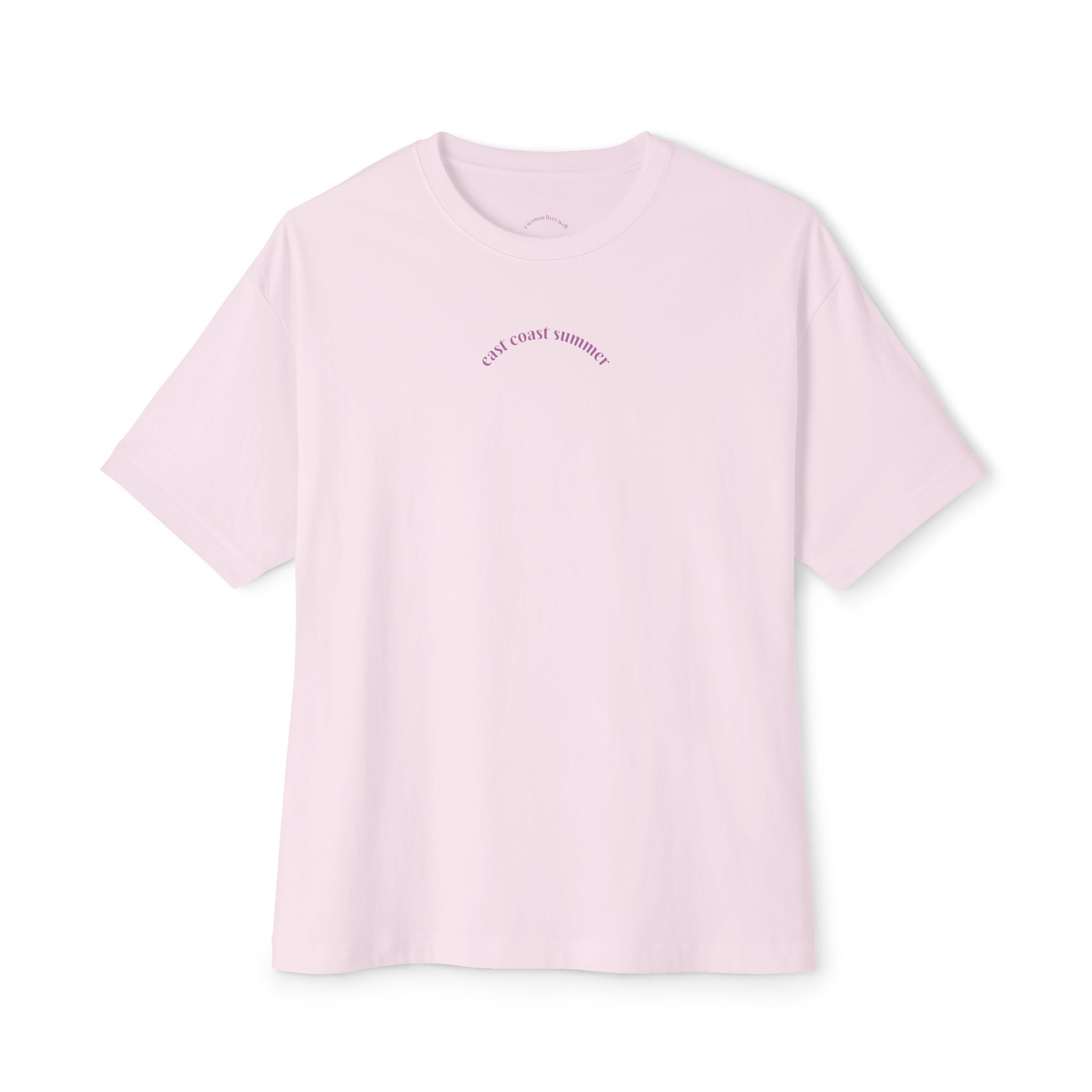 east coast summer | The Oversized Boxy Tee for Golden-Hour